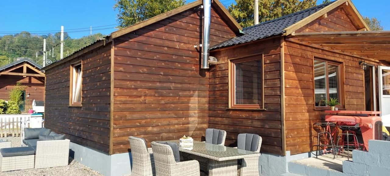 Le Chalet Castor - Camping International - Bomal - Durbuy Экстерьер фото