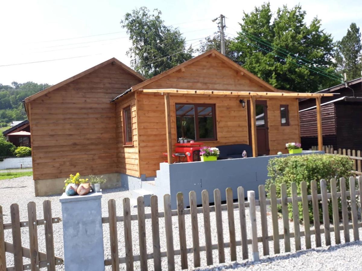 Le Chalet Castor - Camping International - Bomal - Durbuy Экстерьер фото